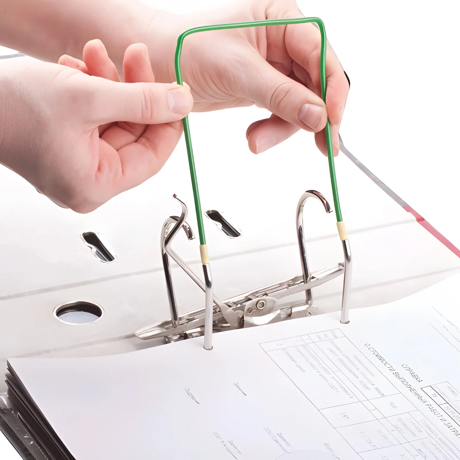 Механизмы для скоросшивания металло-пластиковые STAFF 80 мм х 110 мм, 10 шт